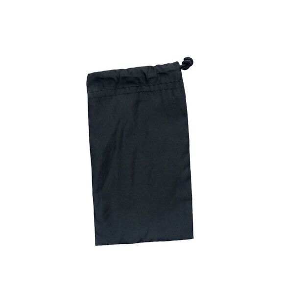 & Other Stories Black Drawstring Pouch | Sunglass/Accessory Case - Picture 2 of 2